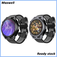 maxwell   N18 2 In 1 Smart Watch With Earbuds Fitness Tracker With Heart Rate Blood Pressure Sleep Monitor 4GB Memory