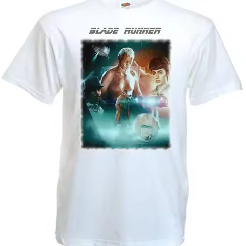 Blade Runner v4 T shirt white movie poster all sizes S 5XL