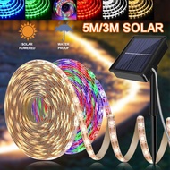 5m Solar LED Strip Home Garden Decoration 2835 150leds 3M 90 Leds Outdoor Waterproof Garden Decorati