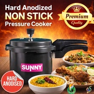 Non Stick Fast Cooking  Pressure Cooker  Hard Anodized Pressure Cooker 3.5 Ltr  / 5.5 Ltr