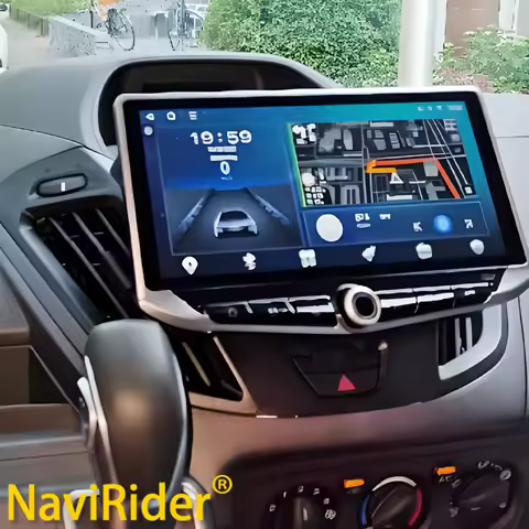 10.88inch Android 14 Screen For Ford Transit Tourneo Custom 2013 GPS Carplay Type-C Charging Mobile 