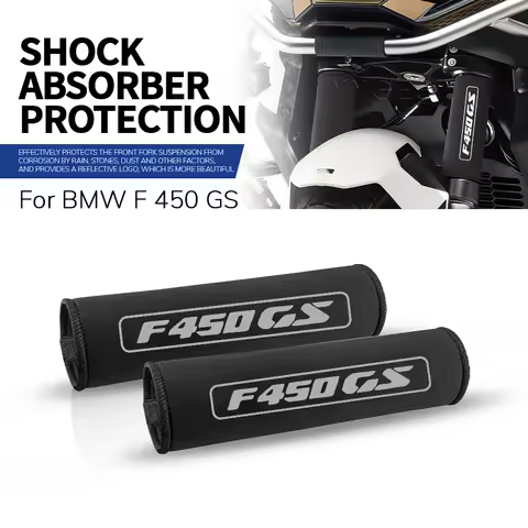 Motorcycle Front Fork Protection Cover Shock Absorber Dust Protector Stretch Fabrics Sleeve For BMW 