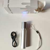 Uv led zoom flashlight document scanner 365nm ultraviolet light