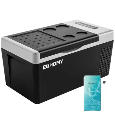 12 Volt Refrigerator 19QT 18L Compressor Electric Cooler APP Control Car Fridge -4℉~68℉ Portable Ref