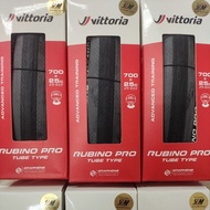 Vittoria Rubino Pro IV/Rubino Pro IV Control 700x23c/700x25c Black/Red Graphene 2.0