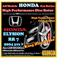 HONDA ELYSION RR7 Disc Rotor Drilled Slotted / Pemutar Cakera Berprestasi Tinggi