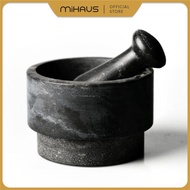 SWITZERLAND DLSTN Mortar and pestle Spice mortar made of marble, black AD420