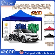 【ZOF1】10x20ft Durable Canopy Tent - 25kg Portable Shelter for Markets, Camping, and Trade Show Event