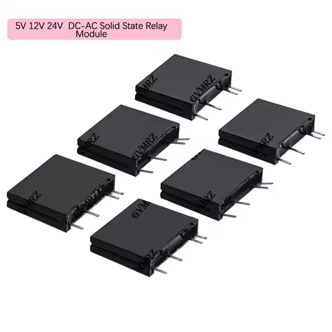 1PCS G3MB-202P G3MB 202P 5V 12V 24V DC-AC Solid State Relay Module PCB SIP SSR AC 240V 2A Snubber Ci