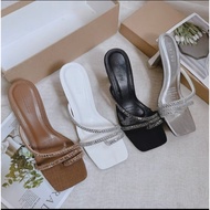 H49 7-inch strappy high heels