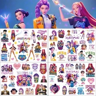 Kpop Demon Hunters Rumi Cosplay Prop Tattoo Sticker Rumi Tattoo Demonizing Sticker for Halloween Par