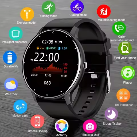 PEJE Smart Watch | 3.25 cm TFT Screen 230mAh IP67 1.28inch Wireless 5.2 JL7012F6 Compatible with And
