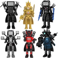 T Super Double Dan Eleven TV Man Assembled Puzzle Building Blocks Lego Compatible Boys Over 6 Years 