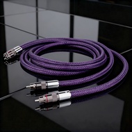 HiFi RCA Cable Silver Plated RCA Interconnect Audio Cable Phono rca cable