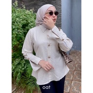 KEMEJA Baheera Top - Wispie Adjust Shirt TALI / Shirt Beautiful Casual FormalWanita