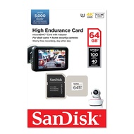 SanDisk High Endurance 64GB Class 10 U3 V30 100MBPS
