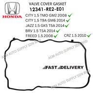 【ACM】H/D CRZ /JAZZ /CITY /FREED /BRV VALVE COVER GASKET 12341-RE2-E01