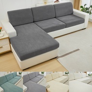 Elastic Sofa Cover Jacquard Polar Fleece Sofa Seat Cushion Cover for Living Room Pet Kids L Shape Corner Armchair Sofa Slipcover
