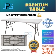 6ft (180cm) Heavy duty foldable table premium quality Lifetime Use