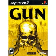 (PS2 DVD GAMES)  GUN