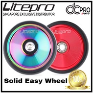 Litepro Solid Easy Wheel For Brompton / Tri-fold bikes / 3Sixty / Pikes / Brompton alike