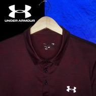 UNDER ARMOUR  K4os  kerah pria dry fit baju golf baju tenis kaos gym atasan olahraga outdoor fitness