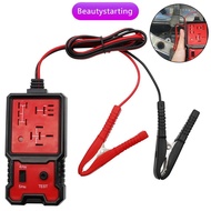 Beautylife| Universal 12V Car Relay Tester Voltage Tester Automotive Electronic Relay Tester LED Ind