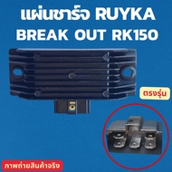 แผ่นชาร์จ ริวก้า Ryuka Breakout RK150 ตรงรุ่น