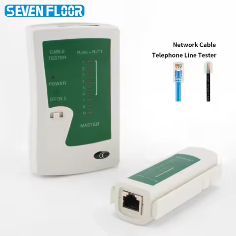 Cat5 Cat5e Cat6 Cat6a Cat7 LAN Cable Tester for LAN RJ45 RJ11 RJ12 UTP/STP Network Cable Enternet an