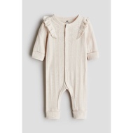 ชุดรอมเปอร์ปรับขนาดได้ เด็กทารก เสื้อผ้าเด็ก HM ทารกแรกเกิด เด็กชาย เด็กหญิง ฤดูหนาว นุ่ม ผ้าริบ ชุด