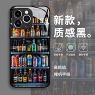 汽水冰箱适用苹果16Plus手机壳男女款14Plus卡通13玻璃 壳11创意20260417
