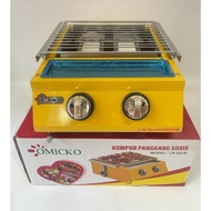 Omicko BBQ Grill Gas Grill Sausage Stove 2 Furnaces LR-Q2-B / Sausage Grill