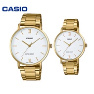 Casio Watch Couple Watch Stainless Steel MTP-VT01G-7BVDF / LTP-VT01G-7BVDF / Casio Couple Watch Seri