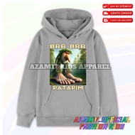 ANOMALI BRR BRR PATAPIM CHILDREN'S HOODIE JACKET FREE NAME ANOMALI BIR PATAPIM CHILDREN'S HOODIE SWE