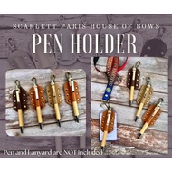 PEN HOLDER Souvenirs Scarlett Paris Lanyard ID Holder