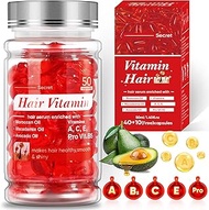 Jaxmoon Hair Treatment Serum - Bali Secret Hair Vitamin, No Rinse with Moroccan Macadamia Avocado Oi