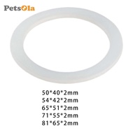 [PETSOLA] Silicone Sealing Rings Gasket Coffee Maker Parts Flexible Espresso Accessory Universal Bre