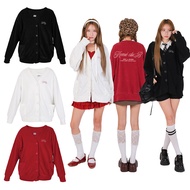 kome.girls คาร์ดิแกนขน รุ่น snowy cardigan