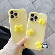Sweet 3D Bow Tie 2 in1 Phone Case For Samsung Galaxy S22 S24 Plus Ultra FE F23 F14 M12 F12 M10S F05 