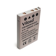 Viloso EN-EL5 Li-ion Battery Rechargeable for Nikon Coolpix 3700 4200 5200 5900 7900 S10 P3 P4 P500 