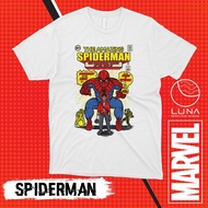 Kid's Clothing - Marvel Comics Spiderman (Funko pop/ Chibi) Shirt - The Luna Merch