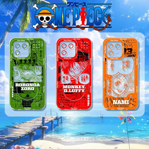 O-One Piece Monkey D. Luffy Case for Xiaomi POCO X8 Pro Max X7 X6 Neo X3 X5 F8 F7 Ultra F6 F5 F3 M8 
