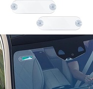 ASUBHA 2PCS EZ Pass Holder, Toll Pass Windshield Mount, Transponder Holder with Strong Suction Cups 