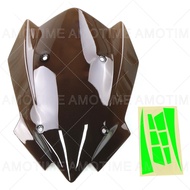 Z900เพิ่มความสูงกระจกรถยนต์กันลมกระบังหน้าสำหรับ Kawasaki Z900 SE ABS 2025 2026ที่ครอบป้องกันกระจกหน