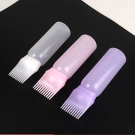 Convenient 120ml plastic hair dye bottle with comb_DG888