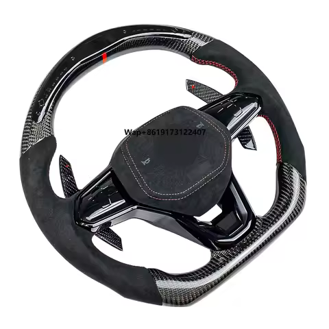 Factory Hot Sale Car Interior Accessories Carbon Fiber Steering Wheel for 8 MK8