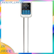 [5GPH]6 in 1 Bluetooth Soil PH Tester EC Moisture Meter Rechargeable Smart Plant Monitor APP Logger
