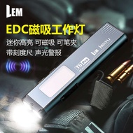 lampu suluh lampu suluh waterproof LEM Magnetic Work Light Flashlight Small Portable Mini Strong Lig