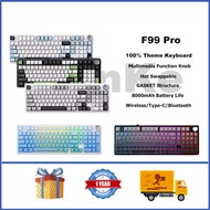 AULA F99 Pro Wireless Mechanical Keyboard 100% RGB Customized GASKET Mechanical Keyboard