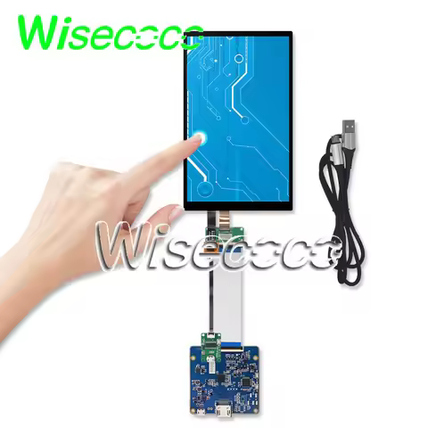 Wisecoco 7 inch IPS LCD Display 1200x1920 MIPI Driver Board USB Touch Screen Support Win7 8 10 Raspb